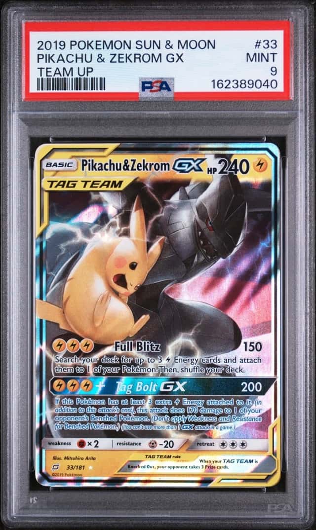 Pikachu & Zekrom GX