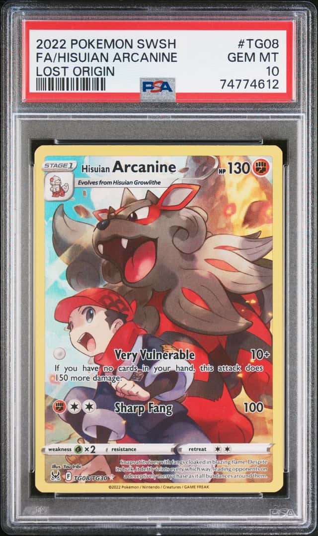 Hisuian Arcanine