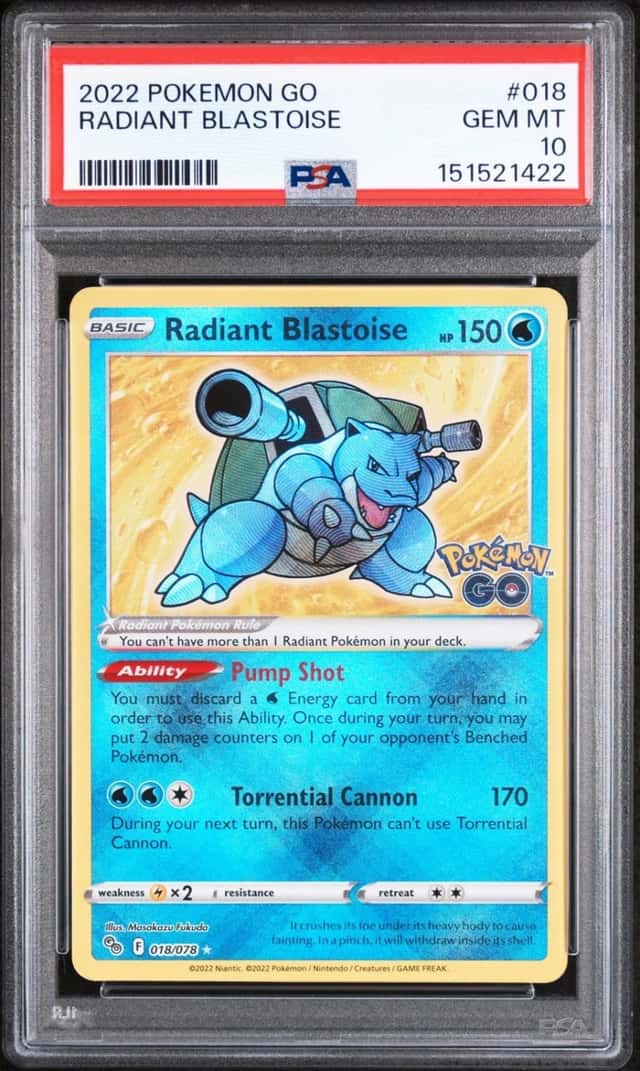 Radiant Blastoise