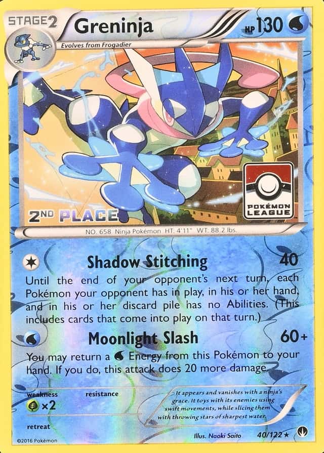Reverse Holo · 2Nd League Place