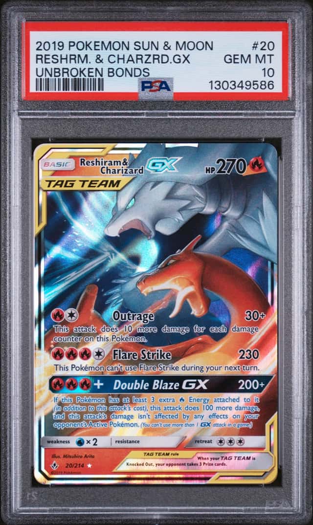 Reshiram & Charizard GX