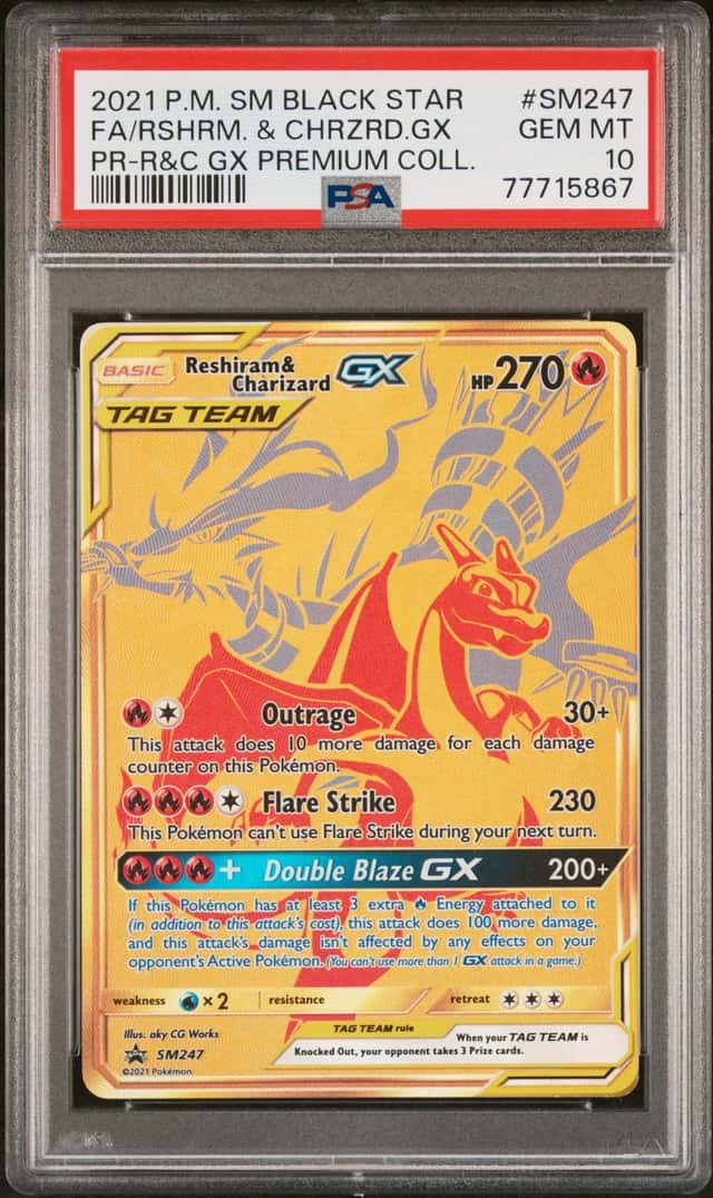 Reshiram & Charizard GX
