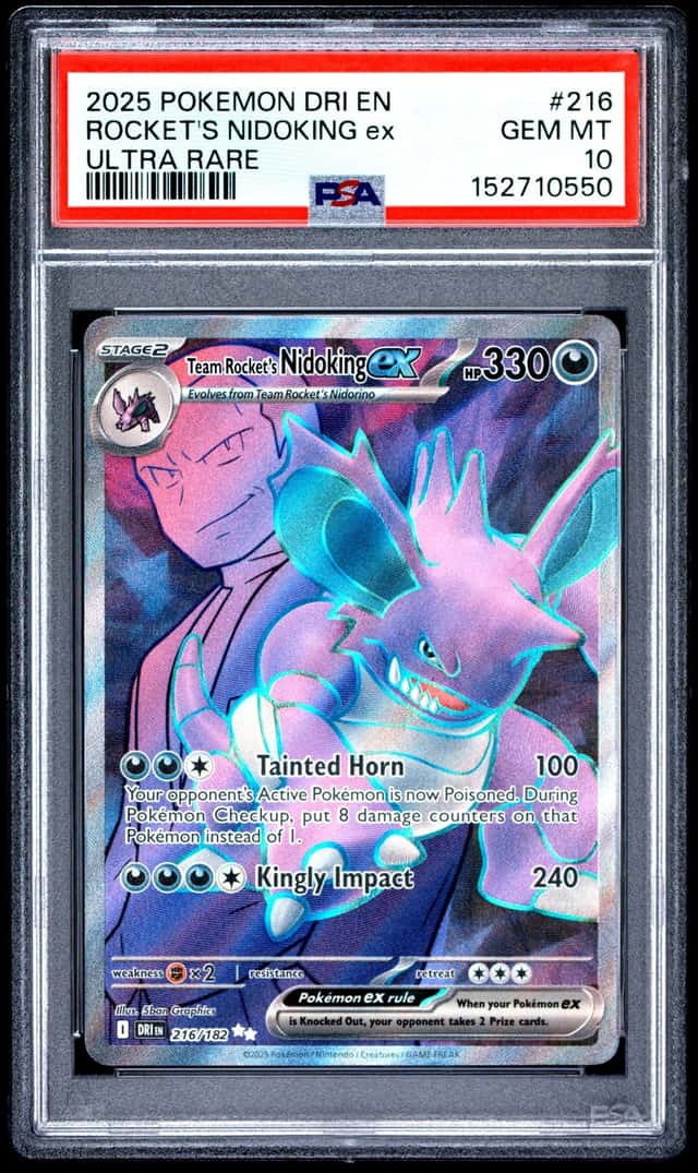 ROCKET'S NIDOKING ex