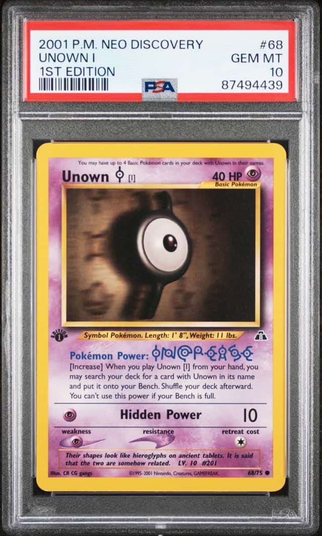 Unown I