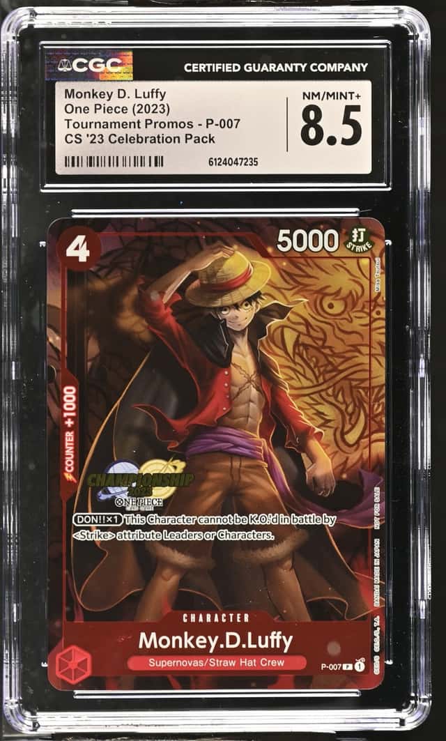Monkey.D.Luffy SILVER FOIL P/(Championship 2023 Celebration Pack)