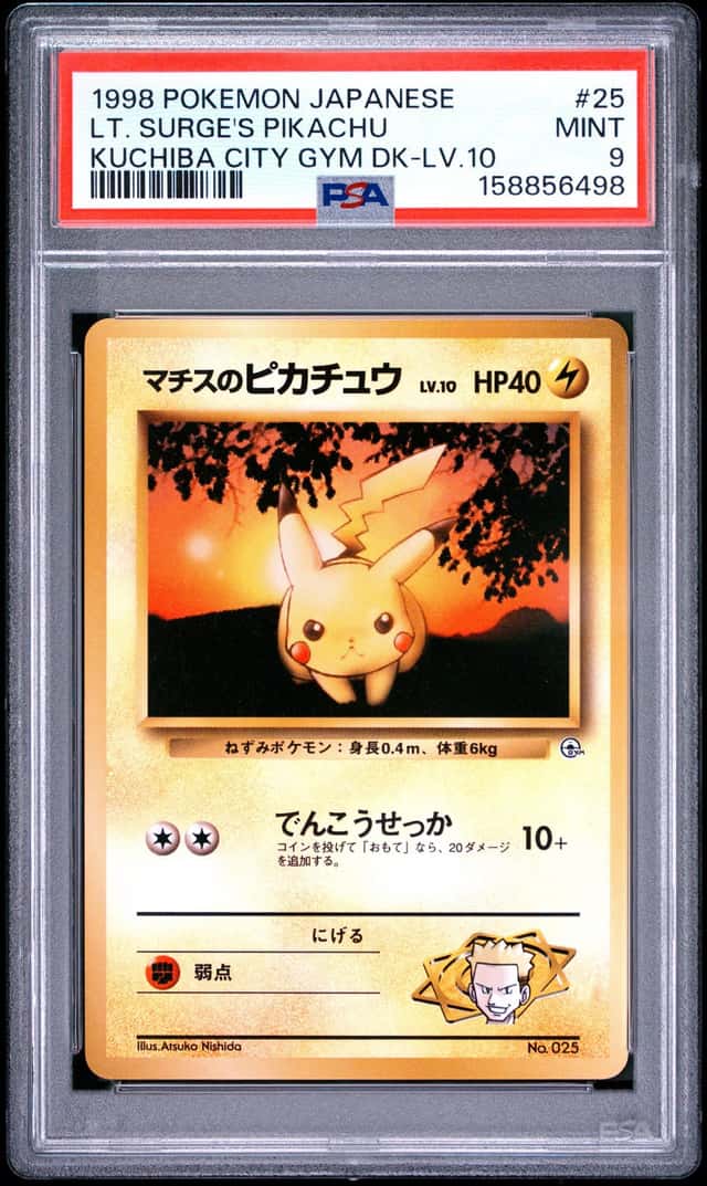 Lt. Surge's Pikachu