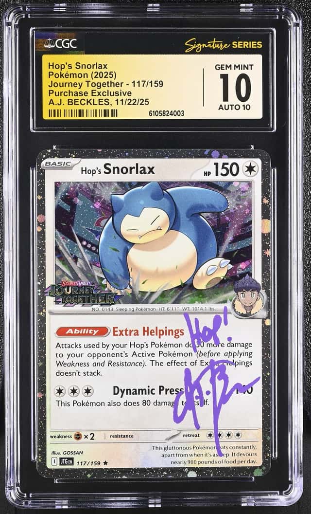 Hop's Snorlax