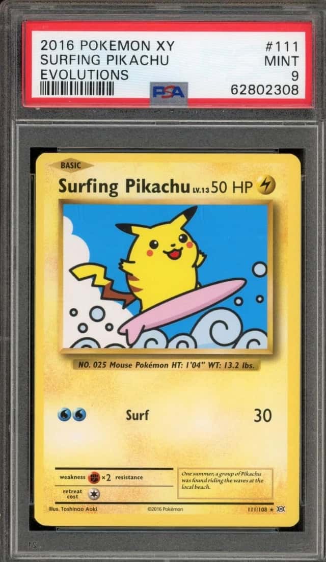 Surfing Pikachu