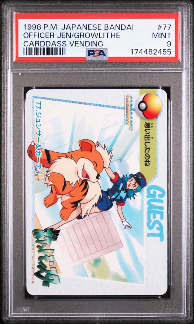 Officer Jenny And Growlithe