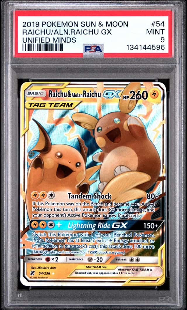 Raichu & Alolan Raichu GX