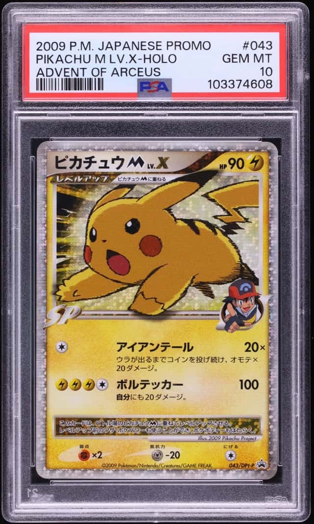 Pikachu M Lv X