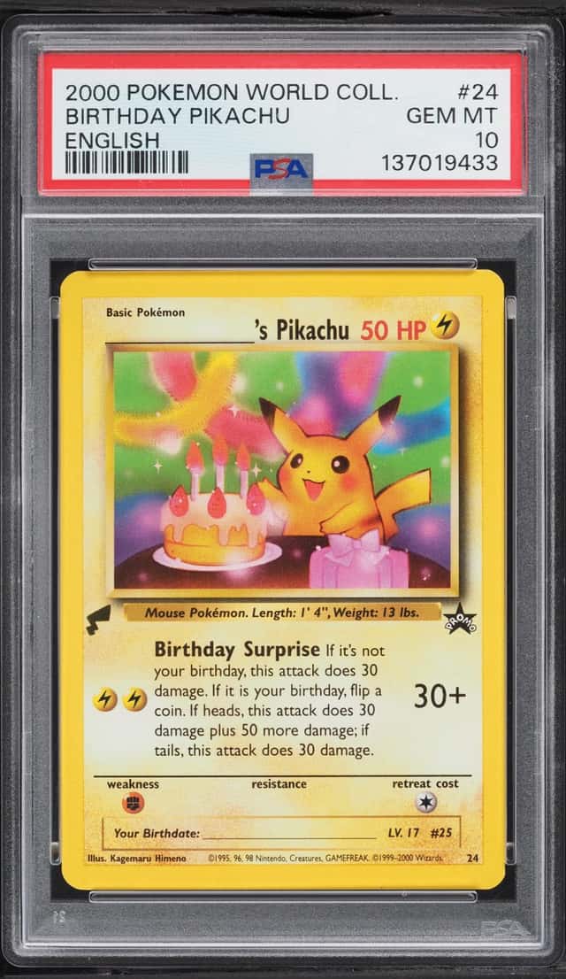Birthday Pikachu