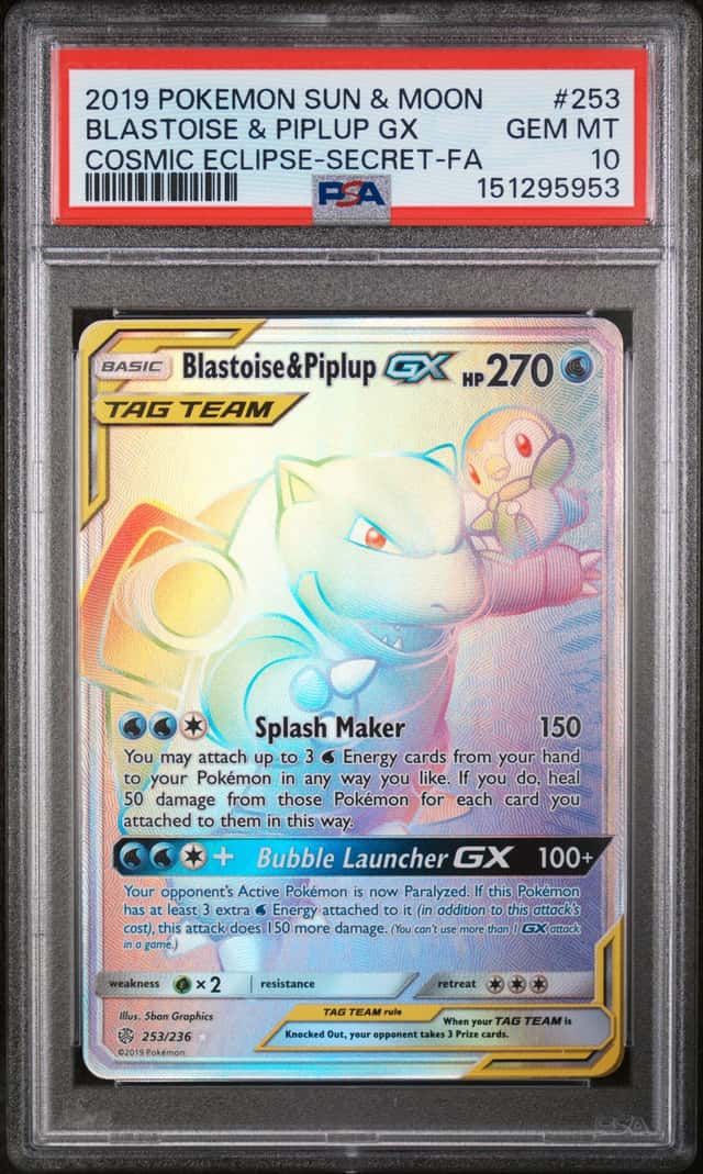 Blastoise & Piplup GX