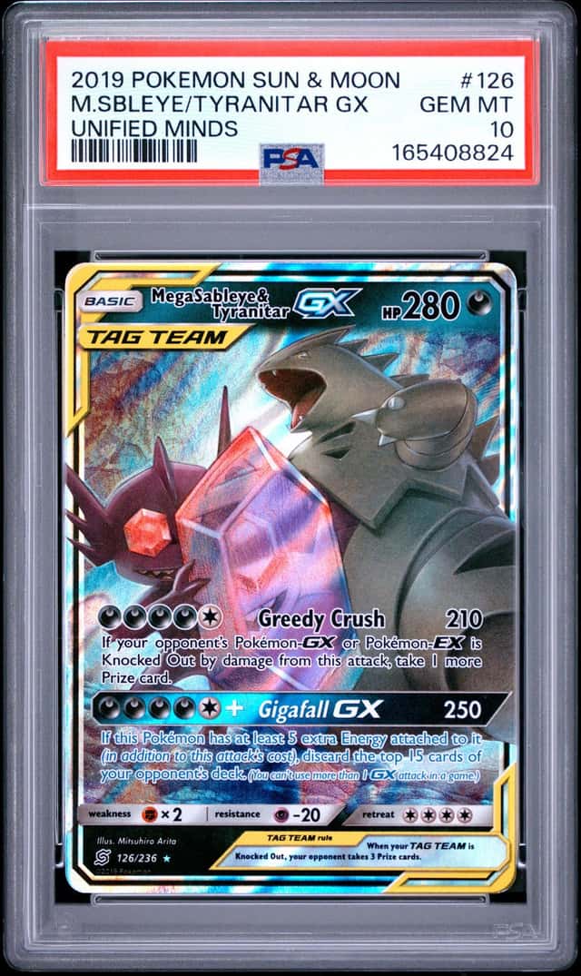 Mega Sableye & Tyranitar GX