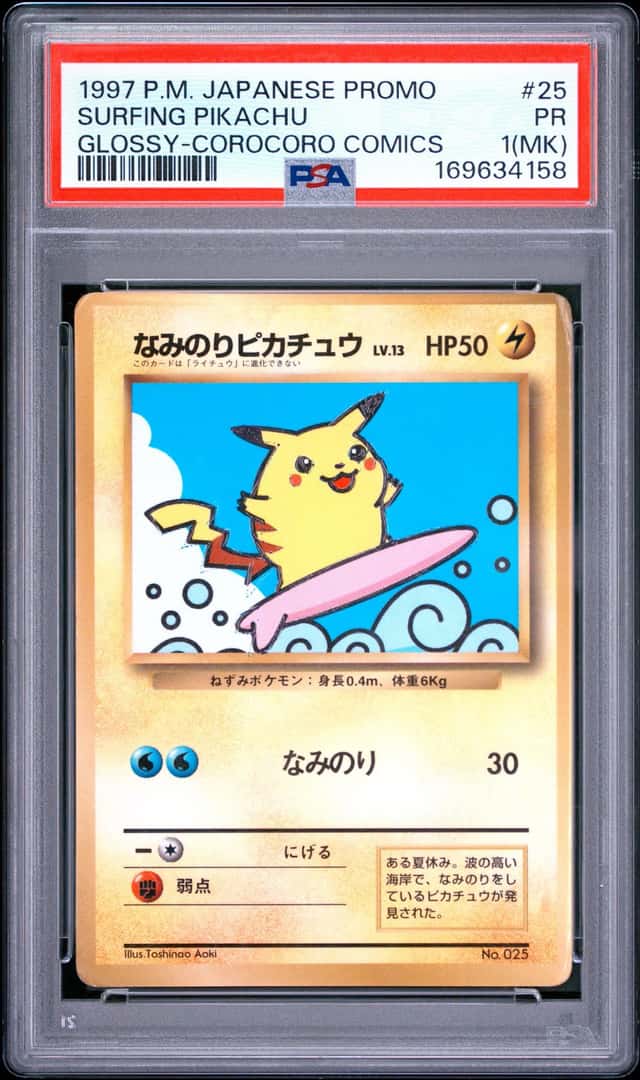 Surfing Pikachu