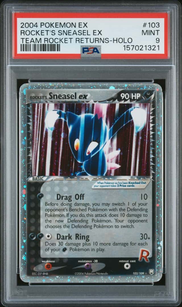 Rocket's Sneasel EX