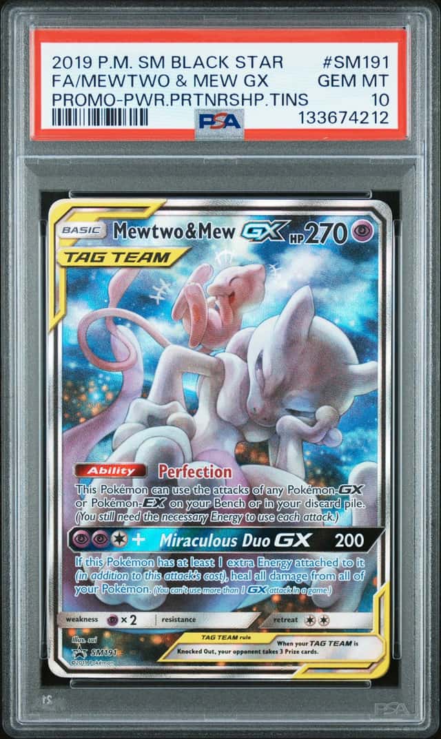 Mewtwo & Mew GX