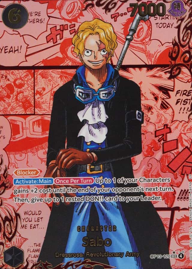 Op Red Manga Art