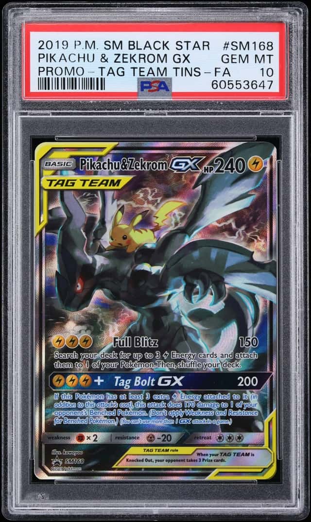 Pikachu & Zekrom GX
