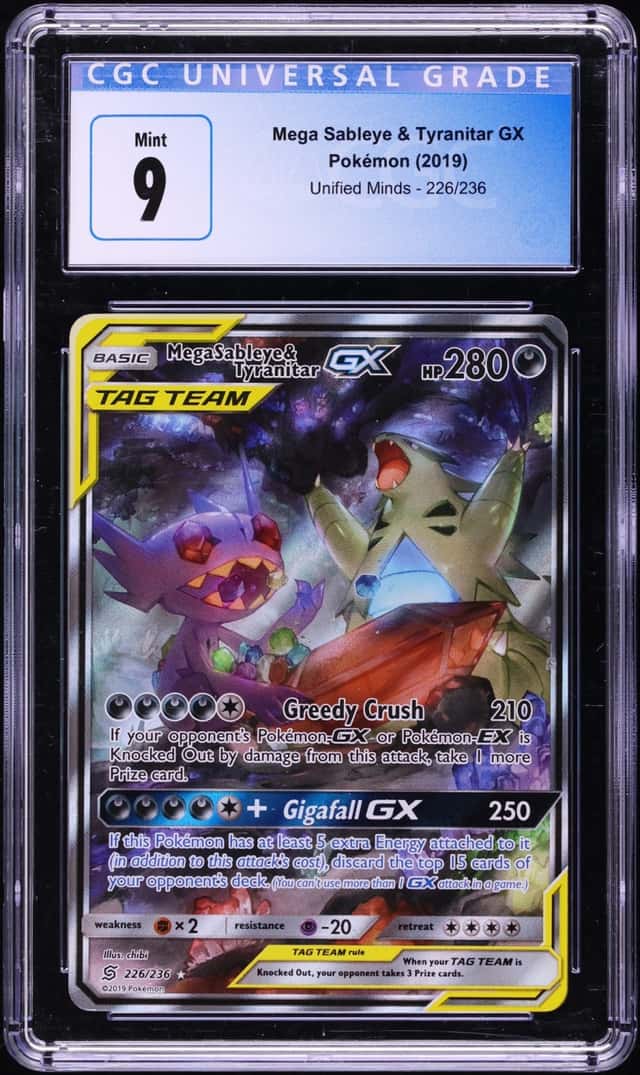 Mega Sableye & Tyranitar GX