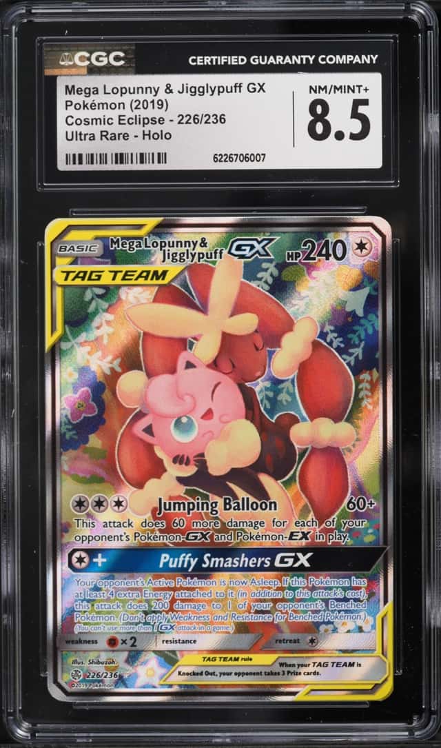 Mega Lopunny & Jigglypuff GX