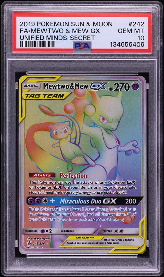 Mewtwo & Mew GX