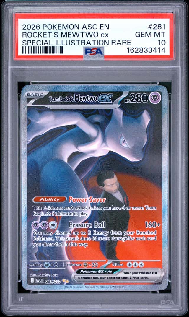 ROCKET'S MEWTWO ex