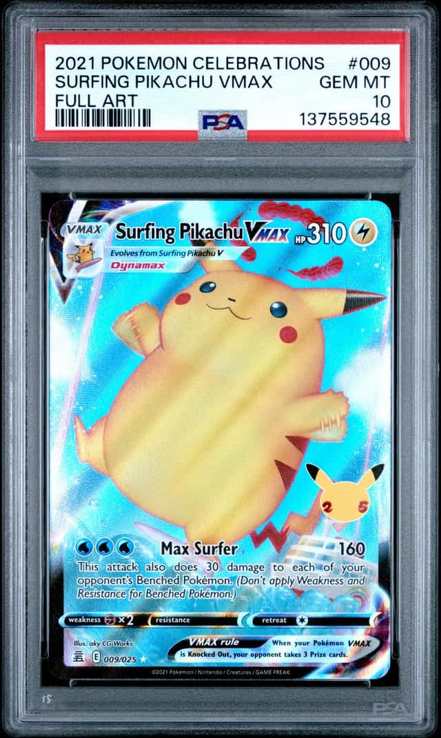Surfing Pikachu VMAX