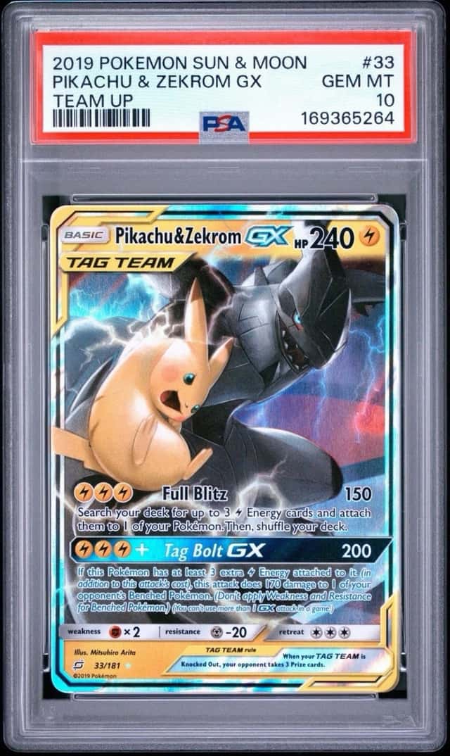 Pikachu & Zekrom GX