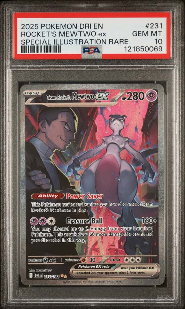 ROCKET'S MEWTWO ex