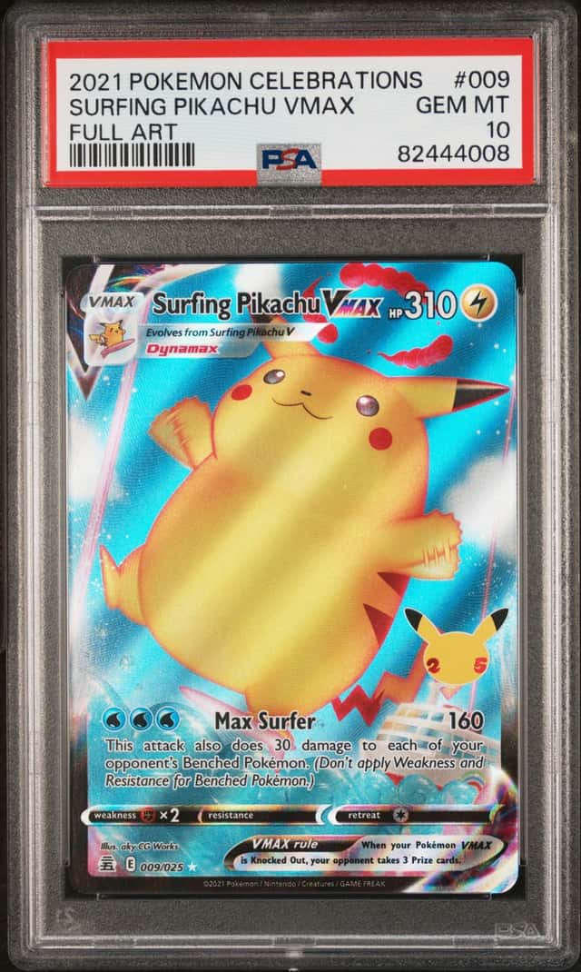 Surfing Pikachu VMAX