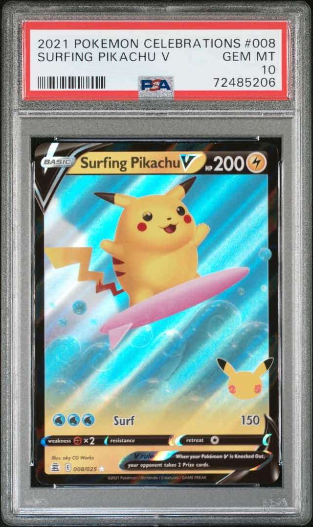 Surfing Pikachu V
