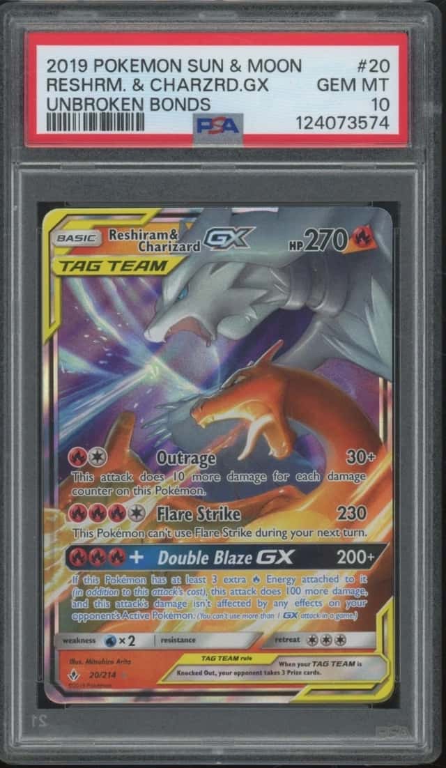 Reshiram & Charizard GX