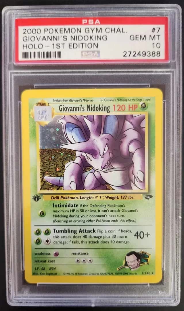 Giovanni's Nidoking
