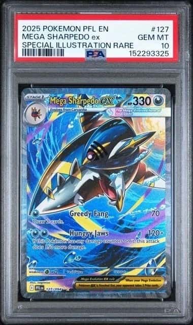 MEGA SHARPEDO ex
