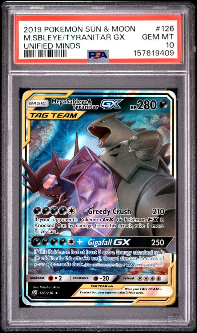Mega Sableye & Tyranitar GX