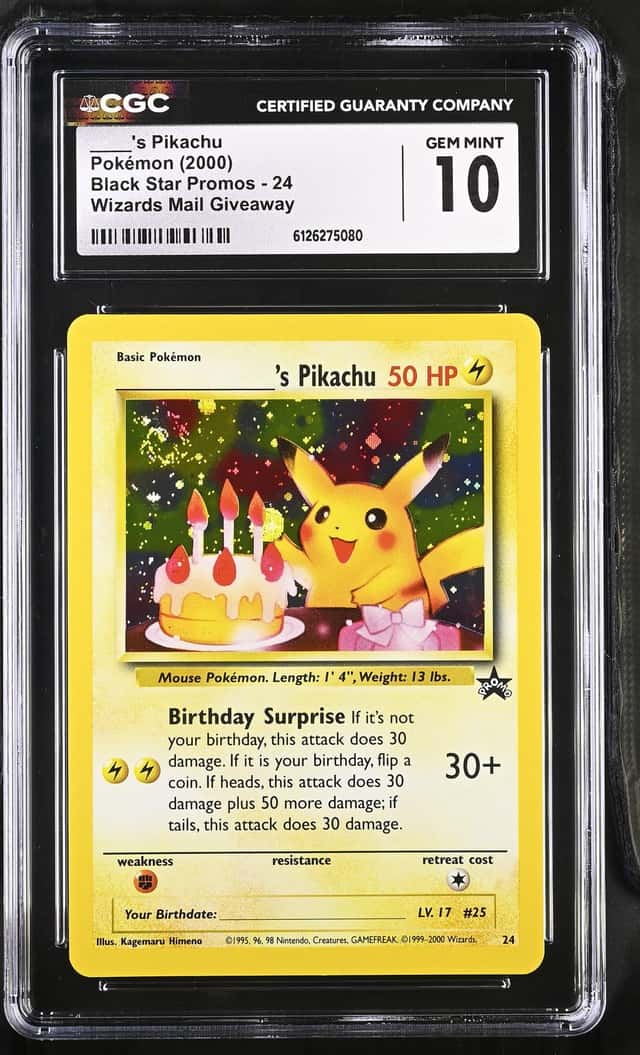 Birthday Pikachu