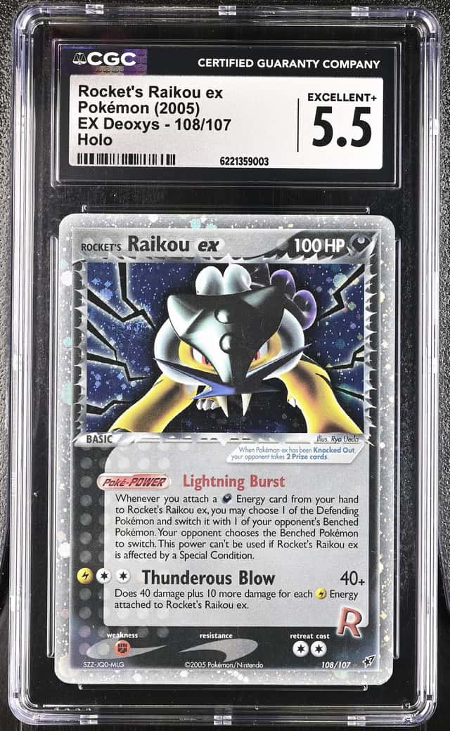 Rocket's Raikou ex