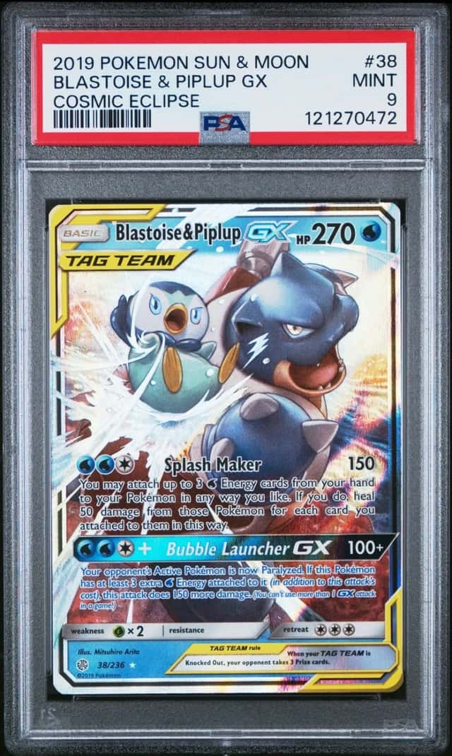 Blastoise & Piplup GX
