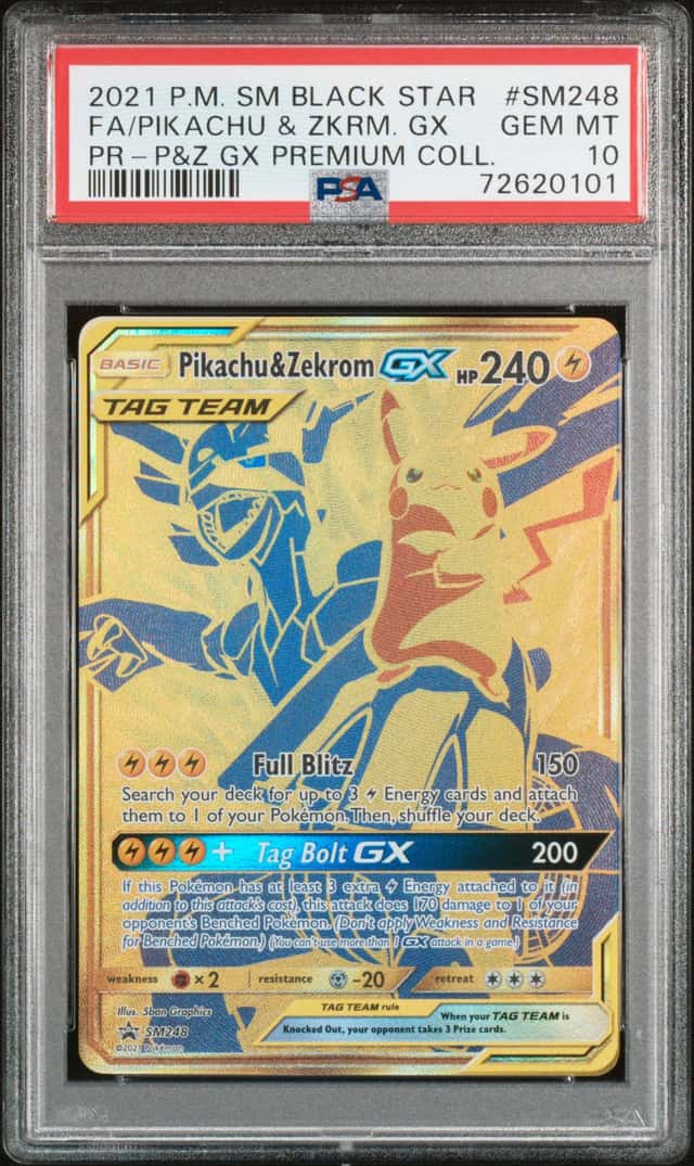 Pikachu & Zekrom GX