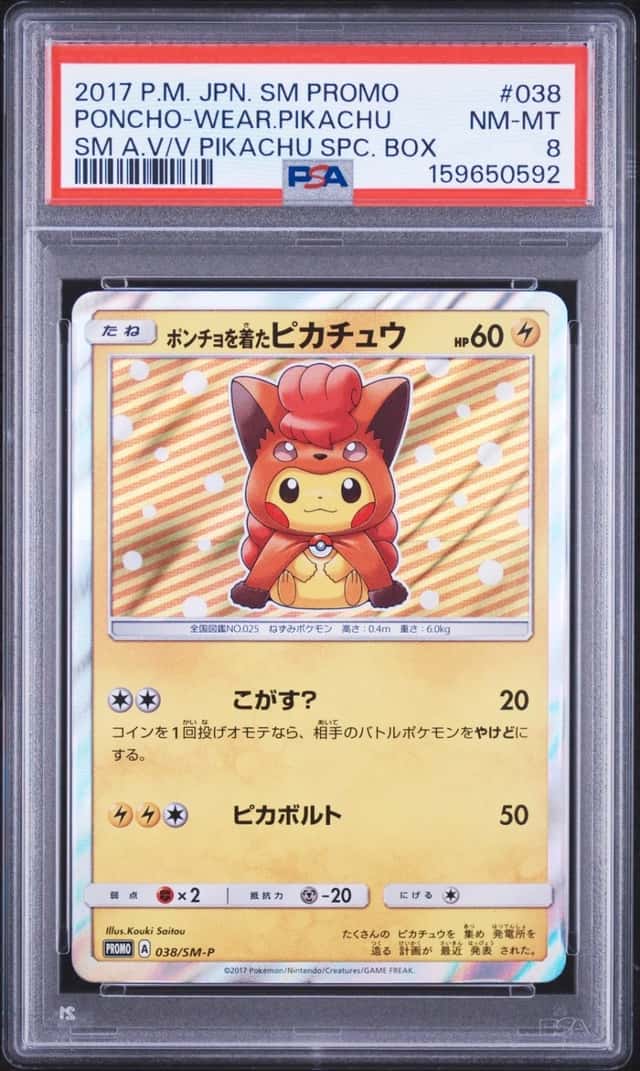 Poncho-wearing Pikachu