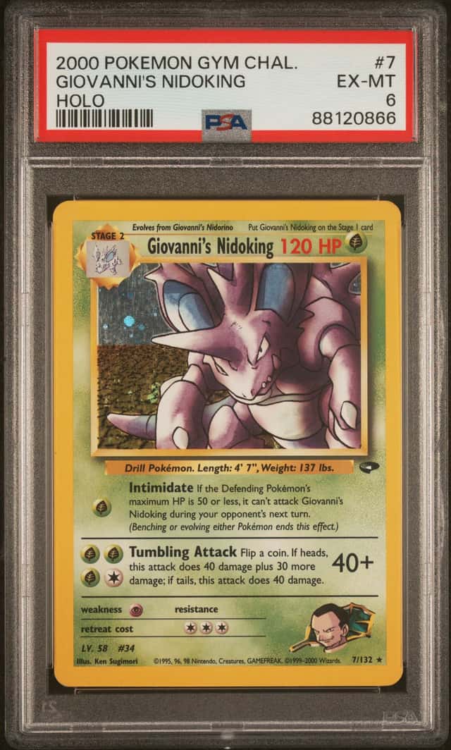 Giovanni's Nidoking