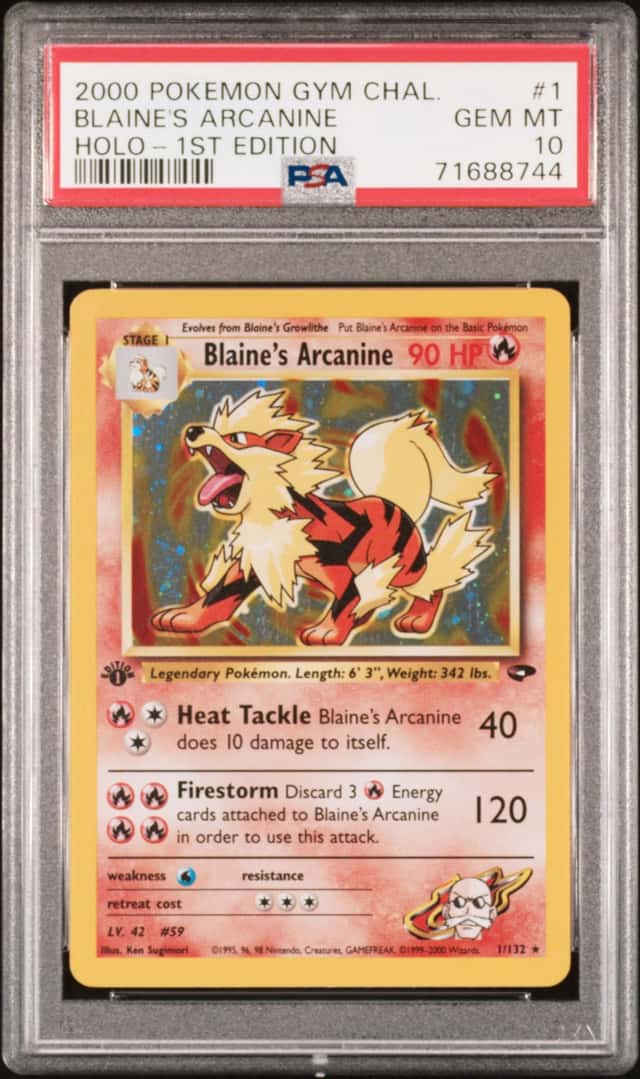 Blaine's Arcanine
