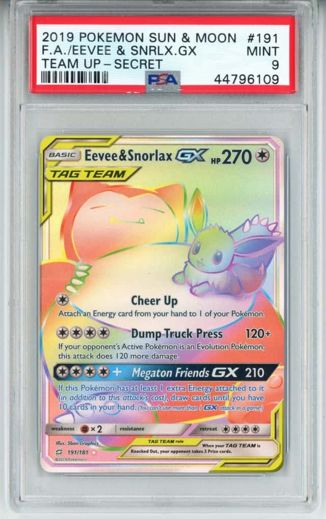 Eevee & Snorlax GX