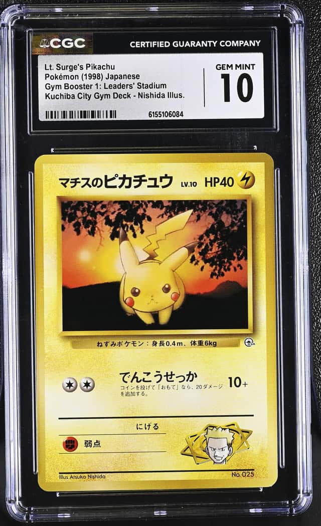 Lt. Surge's Pikachu