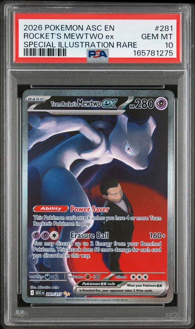 ROCKET'S MEWTWO ex