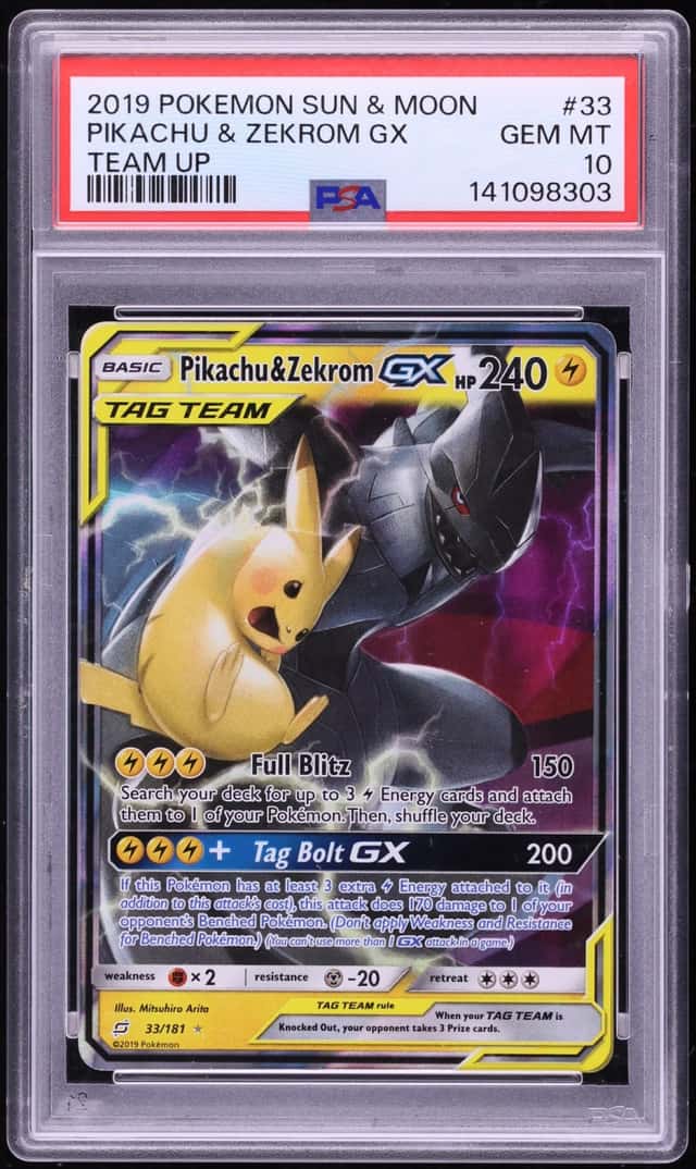 Pikachu & Zekrom GX