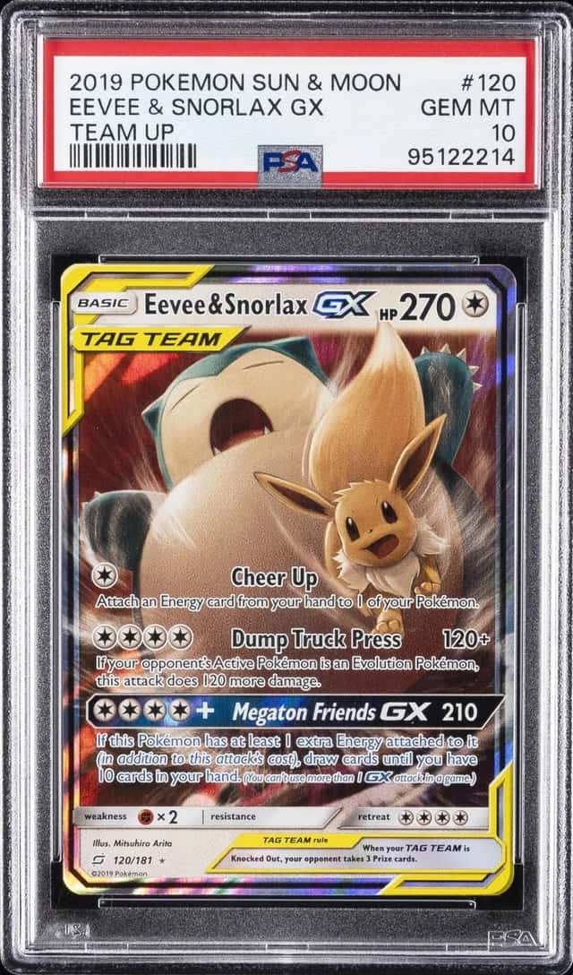 Eevee & Snorlax GX