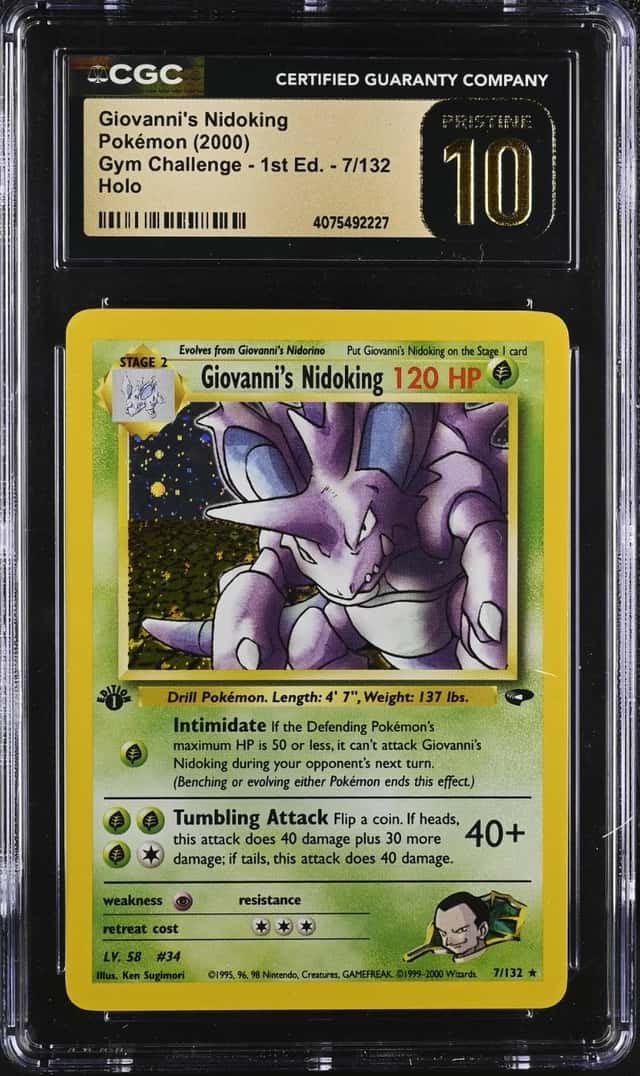 Giovanni's Nidoking