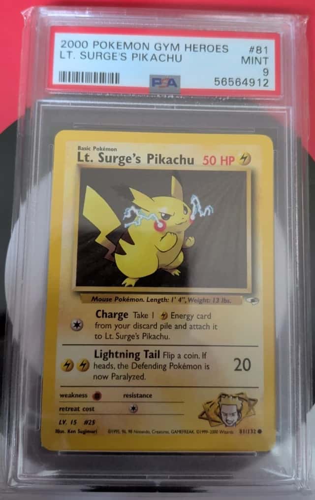 Lt. Surge's Pikachu